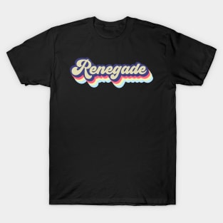 Renegade Typography T-Shirt